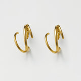 ciite' シーテ イヤリング 【 金属アレルギー対応 】 デザインフープイヤリング サージカルステンレス (両耳用)