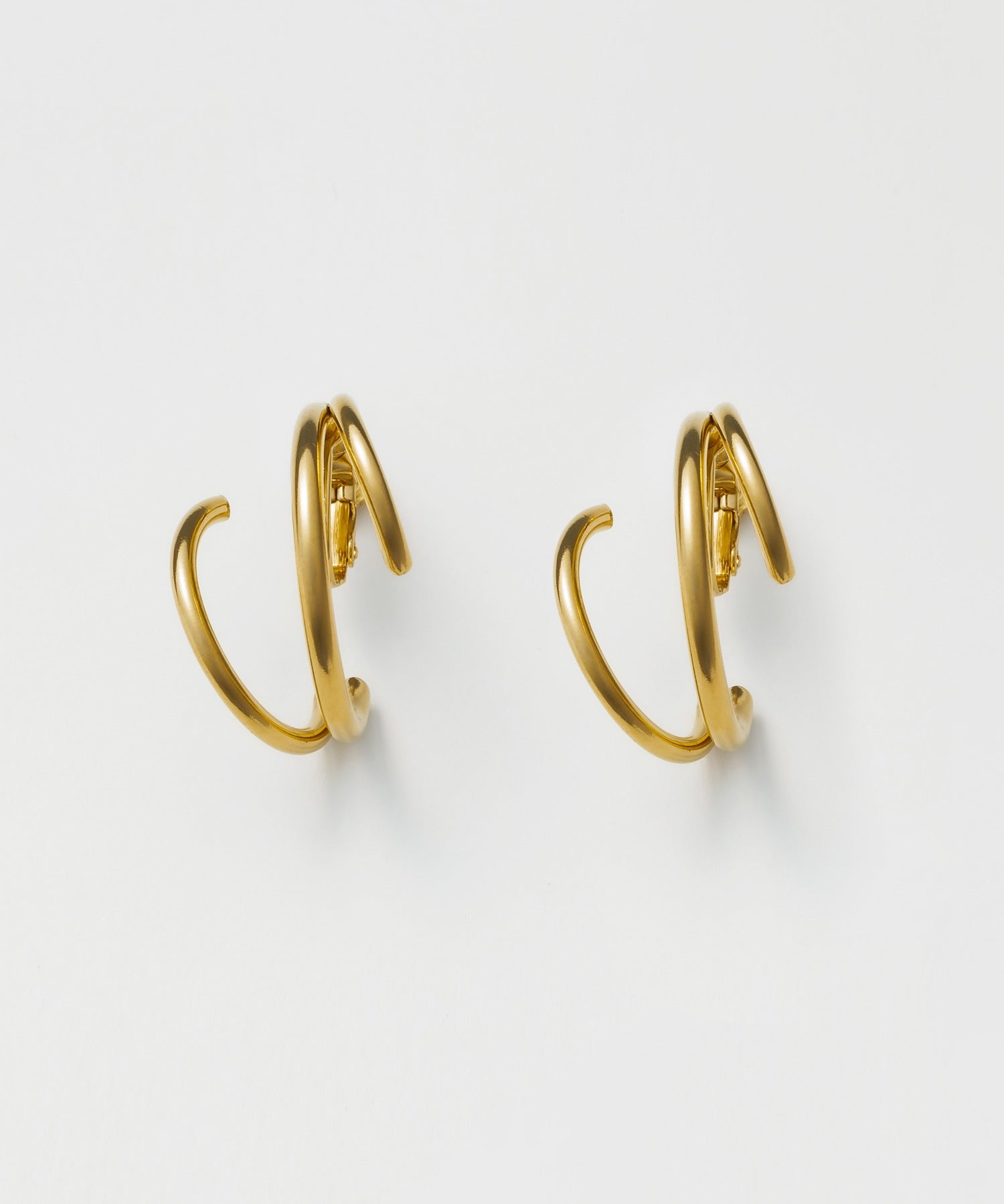 ciite' シーテ イヤリング 【 金属アレルギー対応 】 デザインフープイヤリング サージカルステンレス (両耳用)