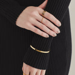 ciite' シーテ ブレスレット 【 金属アレルギー対応 】 ハートビジュー シンプルブレスレット / バングル サージカルステンレス