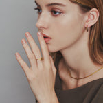 ciite' シーテ リング 【 金属アレルギー対応 】 ノットリング サージカルステンレス