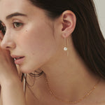 ciite' シーテ ピアス（両耳用） パールフックピアス (両耳用)