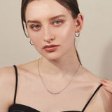 ciite' シーテ ネックレス 【 金属アレルギー対応 】 ビジューモチーフネックレス サージカルステンレス