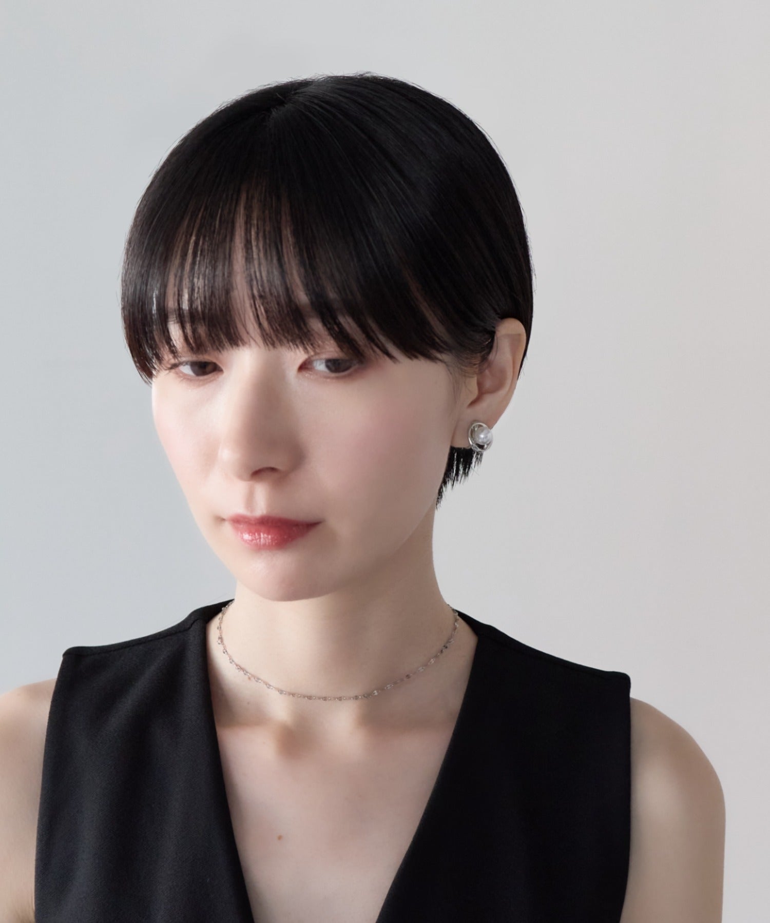 ciite' シーテ イヤリング シリコン付 デザインパール イヤリング