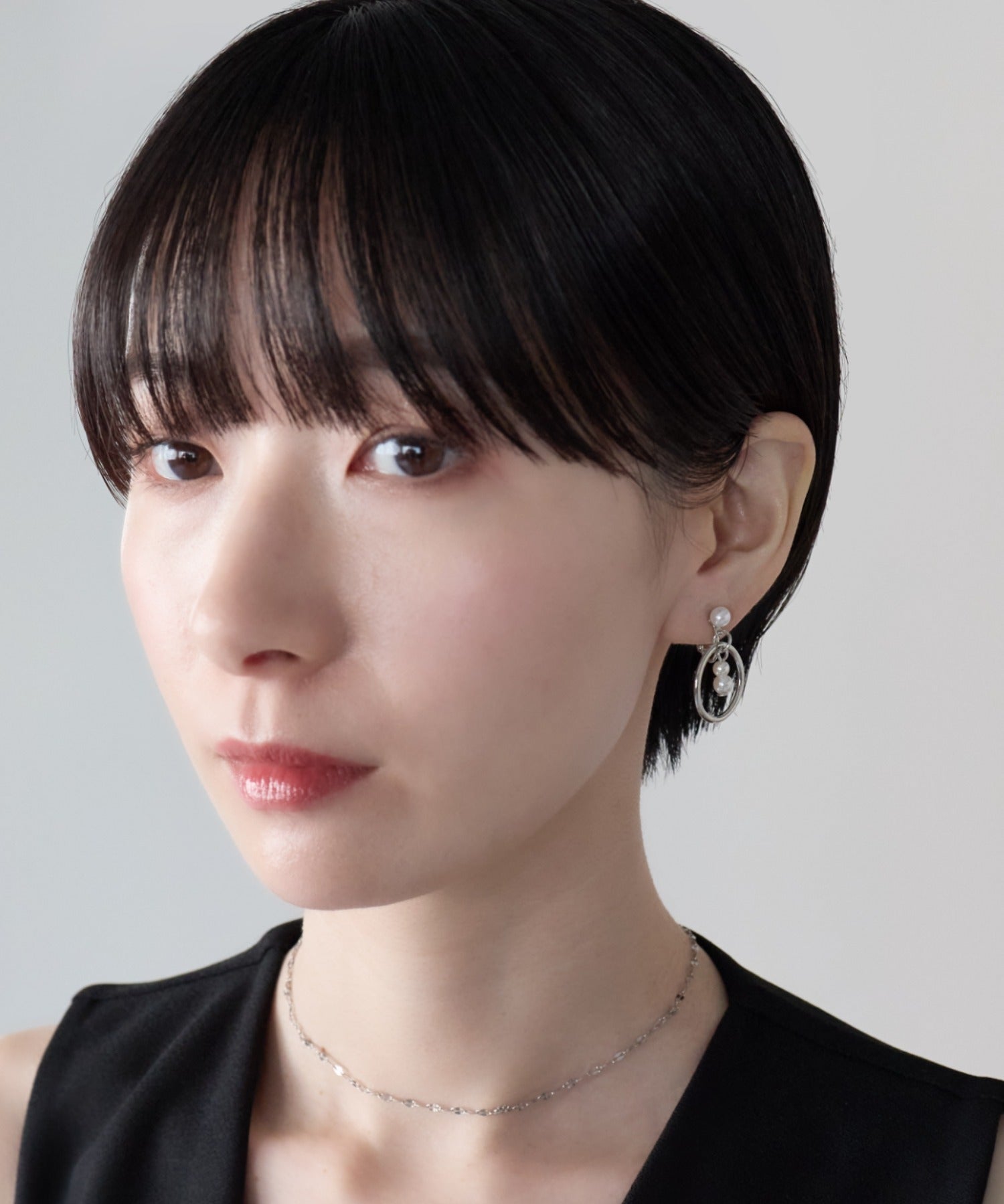 ciite' シーテ イヤリング シリコン付 デザインパール イヤリング