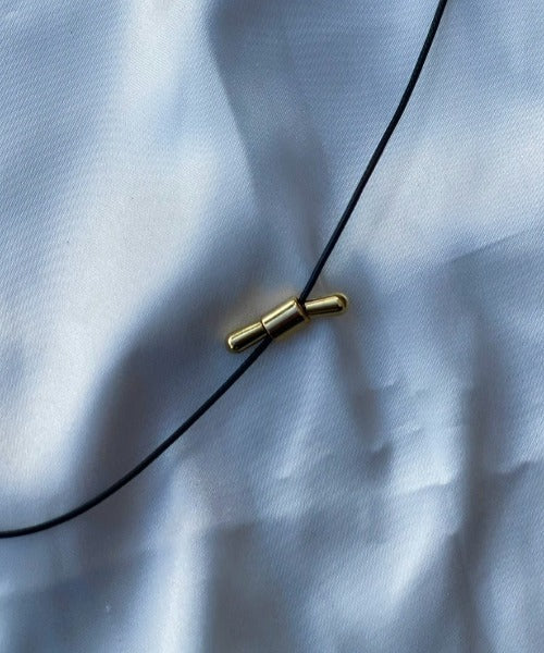 ciite' シーテ ネックレス メタルトップ コードチョーカー / ネックレス