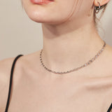 ciite' シーテ ネックレス 【 金属アレルギー対応 】 2連チェーンネックレス サージカルステンレス