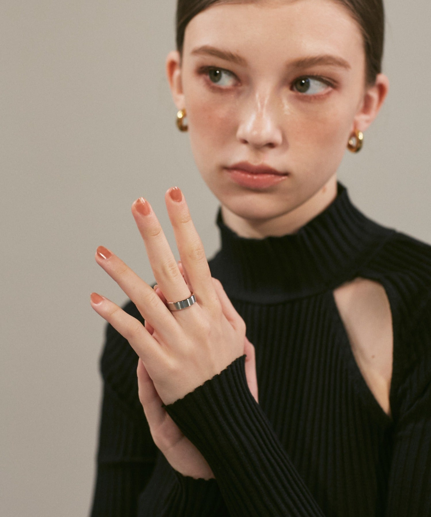 ciite' シーテ リング 【 金属アレルギー対応 】 バイカラーリング サージカルステンレス