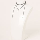 ciite' シーテ ネックレス メタルハートトップ コードチョーカー / ネックレス