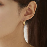 ciite' シーテ ピアス（両耳用） 【 金属アレルギー対応 】 4サイズ展開 シンプルフープピアス サージカルステンレス（両耳用）