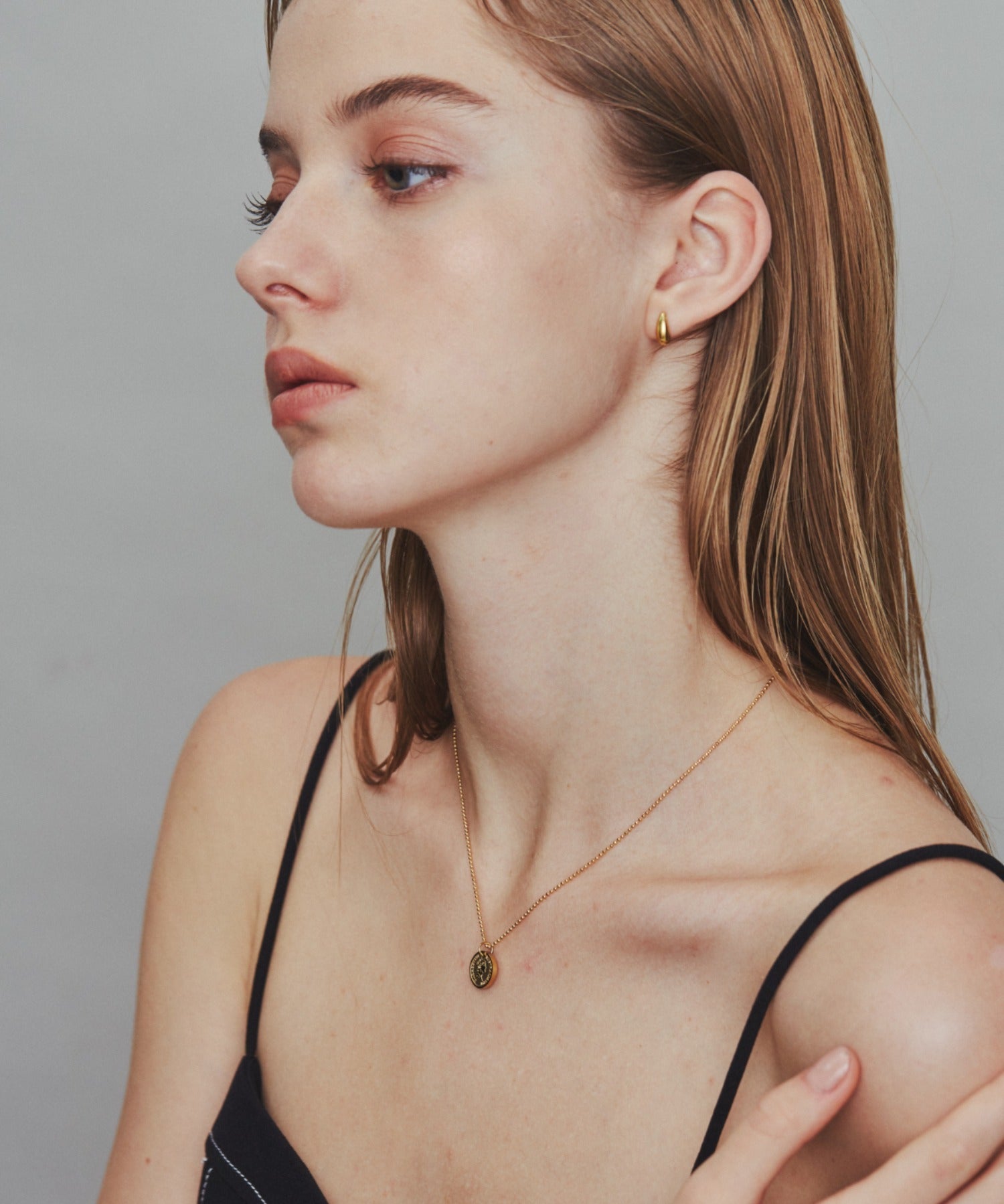 ciite' シーテ ネックレス 【 金属アレルギー対応 】 エリザベスコインネックレス サージカルステンレス