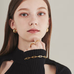 ciite' シーテ ブレスレット 【 金属アレルギー対応 】 シンプルチェーンブレスレット サージカルステンレス