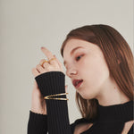 ciite' シーテ ブレスレット 【 金属アレルギー対応 】 2ラインバングル / ブレスレット サージカルステンレス