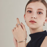 ciite' シーテ ブレスレット 【 金属アレルギー対応 】 シンプルバングル サージカルステンレス