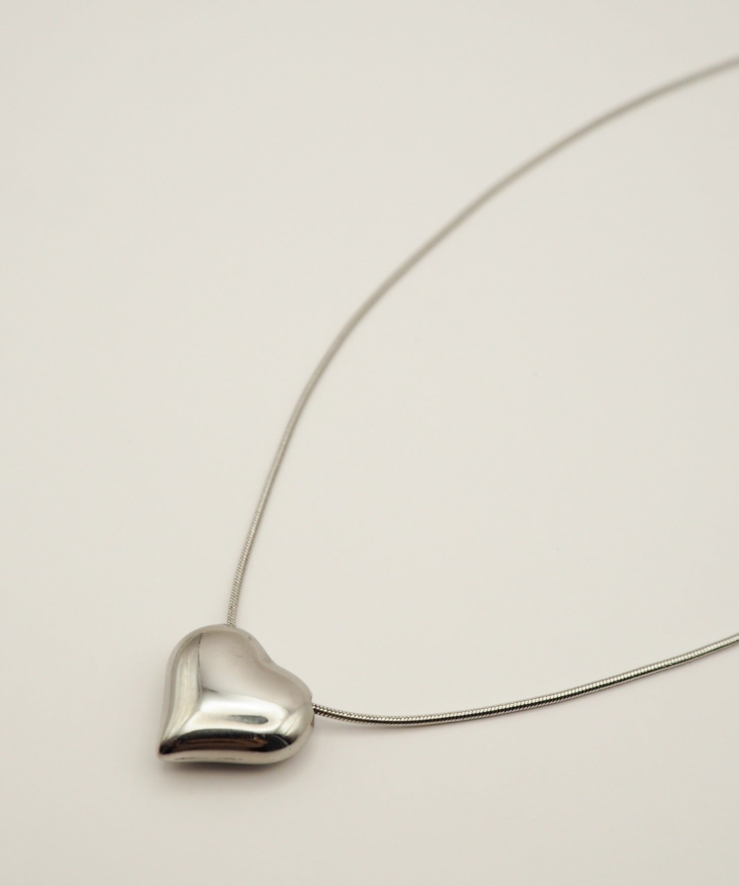 ciite' シーテ ネックレス 【 金属アレルギー対応 】 ハートネックレス サージカルステンレス