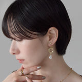 ciite' シーテ イヤリング シリコン付 デザインパール イヤリング