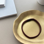 ciite' シーテ ヘアゴム チョコブラウンゴム ヘアゴムセット