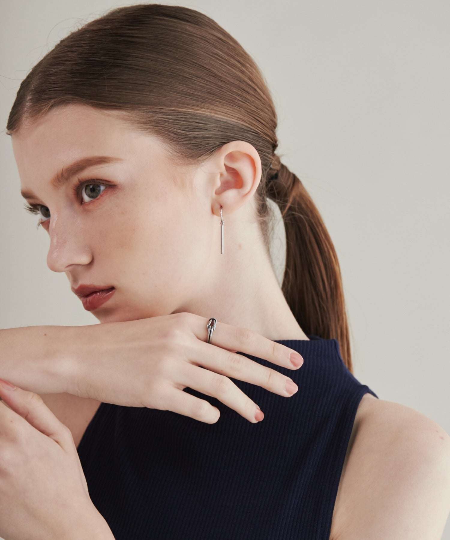 ciite' シーテ リング 【 金属アレルギー対応 】 ノットリング サージカルステンレス