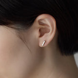 ciite' シーテ ピアス（両耳用） 【金属アレルギー対応】レクタングルバー ピアス