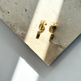ciite' シーテ ピアス（両耳用） 【金属アレルギー対応】シンプルスクエア ピアス