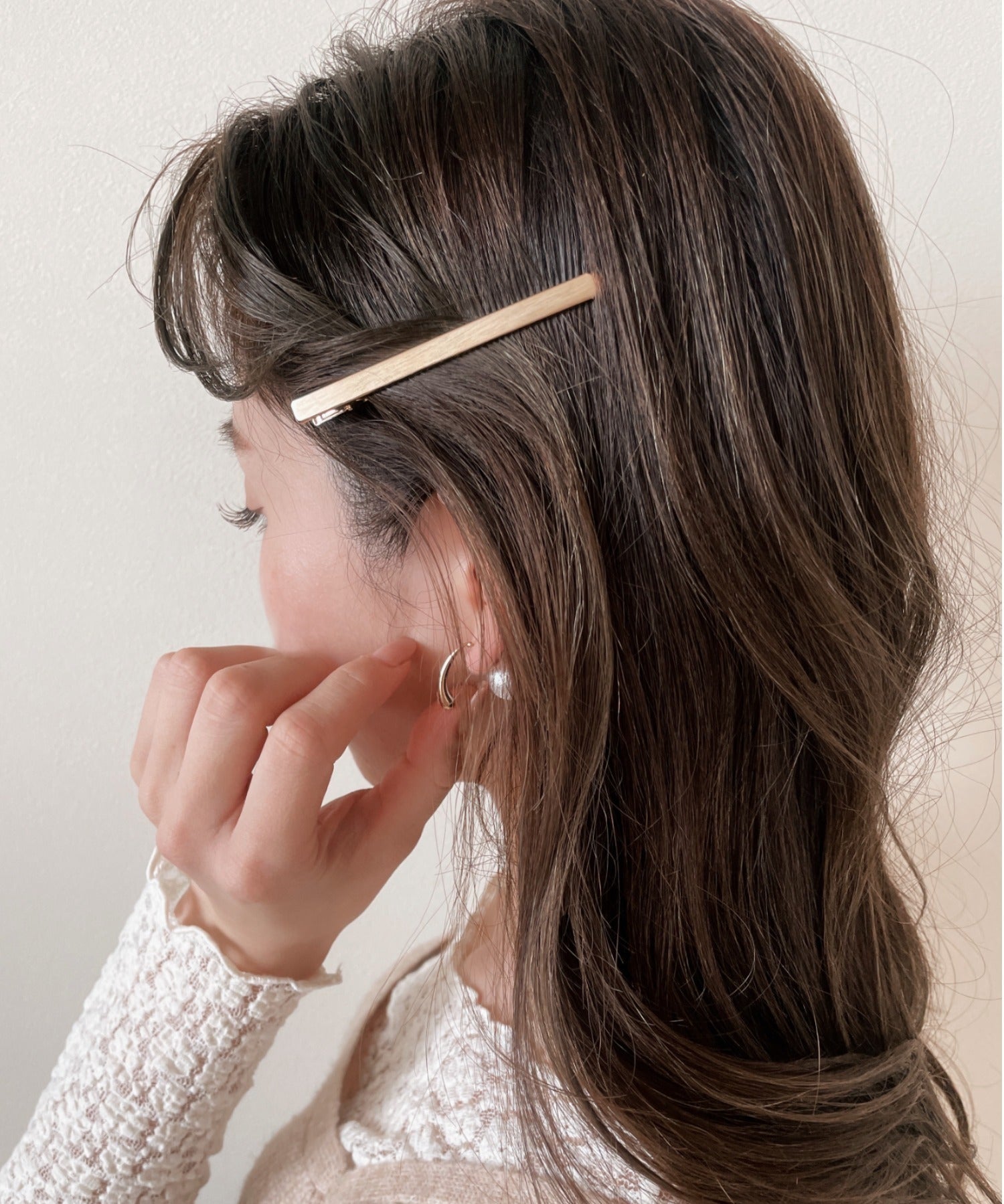 ciite' シーテ ヘアアクセサリー ストレートヘアクリップ