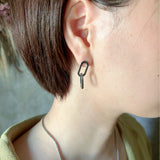 ciite' シーテ ピアス（両耳用） 【 金属アレルギー対応 】 オーバルピアス サージカルステンレス (両耳用)