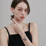 ciite' シーテ ブレスレット 【 金属アレルギー対応 】 ハートペンダント ブレスレット サージカルステンレス