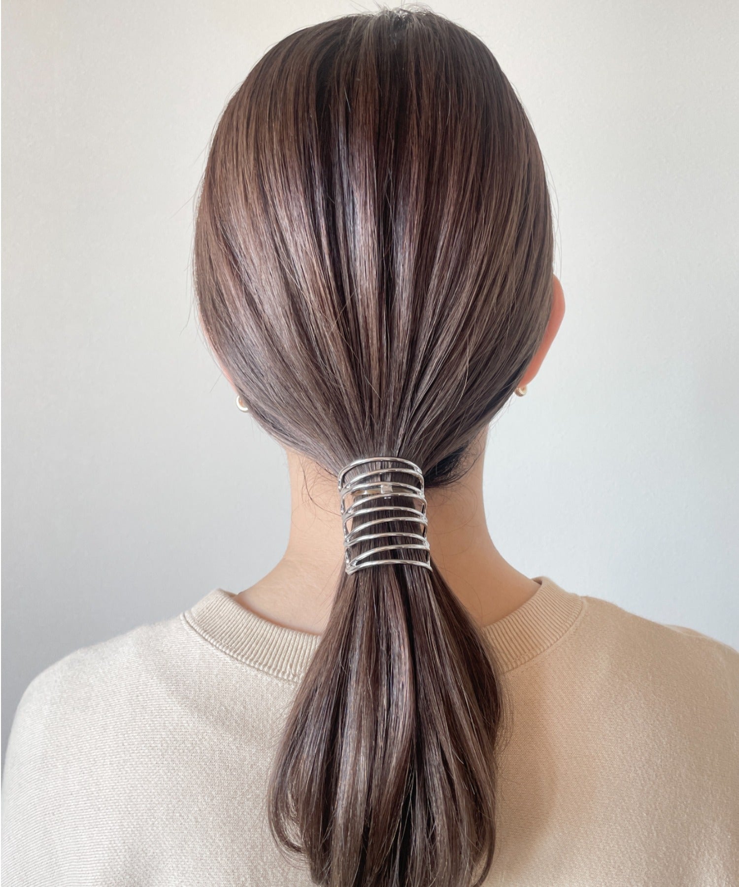 ciite' シーテ ヘアアクセサリー メタルモヨウヘアカフ