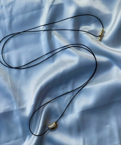 ciite' シーテ ネックレス メタルトップ コードチョーカー / ネックレス