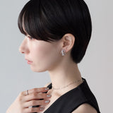 ciite' シーテ イヤリング シリコン付 デザインパール イヤリング