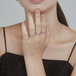 ciite' シーテ リング 【 金属アレルギー対応 】シンプルリング 4個セット サージカルステンレス