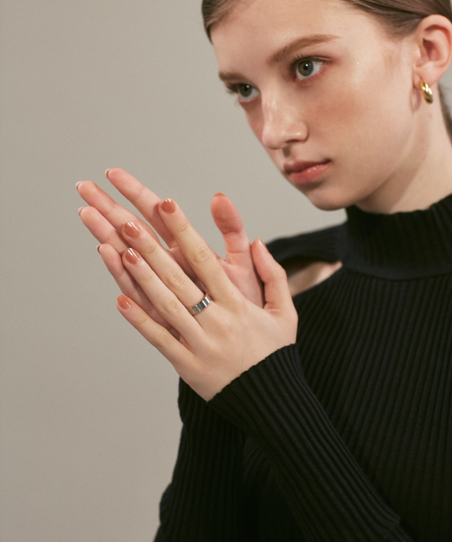 ciite' シーテ リング 【 金属アレルギー対応 】 バイカラーリング サージカルステンレス