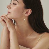 ciite' シーテ ピアス（両耳用） パールフックピアス (両耳用)