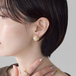 ciite' シーテ イヤリング シリコン付 デザインパール イヤリング