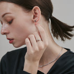 ciite' シーテ リング 【 金属アレルギー対応 】 ビジュークロスリング サージカルステンレス