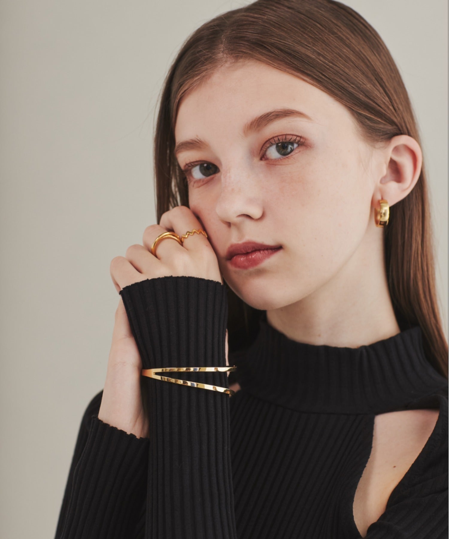 ciite' シーテ ブレスレット 【 金属アレルギー対応 】 2ラインバングル / ブレスレット サージカルステンレス