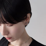 ciite' シーテ イヤリング シリコン付 リボンデザイン イヤリング