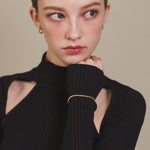 ciite' シーテ ブレスレット 【 金属アレルギー対応 】 グリッターチェーンブレスレット サージカルステンレス