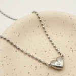 ciite' シーテ ネックレス 【 金属アレルギー対応 】 ミニハートネックレス サージカルステンレス