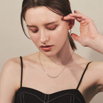 ciite' シーテ ネックレス 【 金属アレルギー対応 】 ビジューモチーフネックレス サージカルステンレス