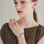 ciite' シーテ ブレスレット 【 金属アレルギー対応 】 チェーンブレスレット サージカルステンレス