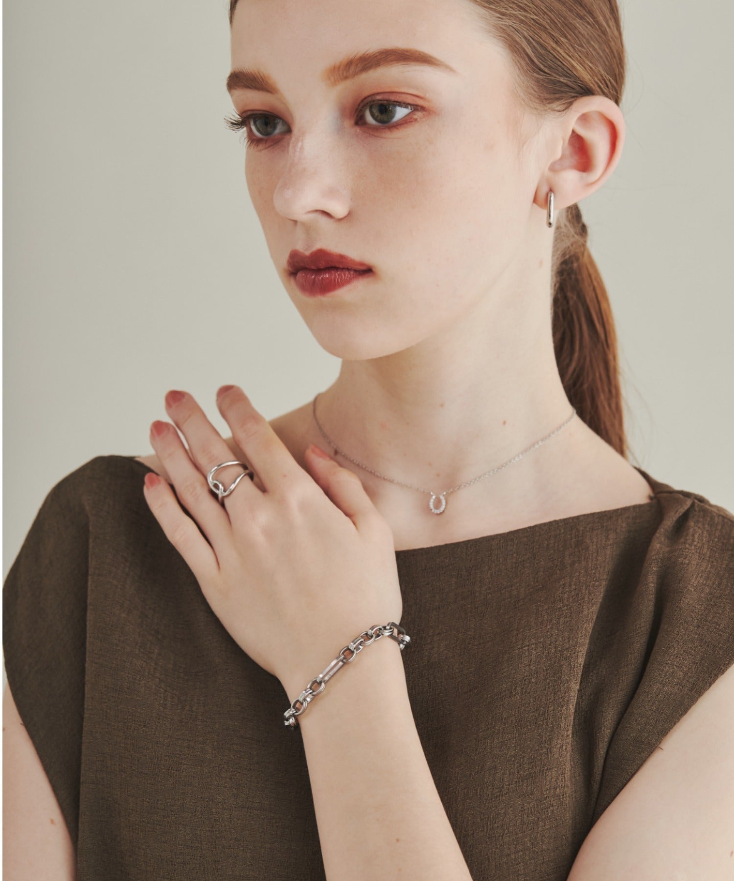 ciite' シーテ ブレスレット 【 金属アレルギー対応 】 チェーンブレスレット サージカルステンレス