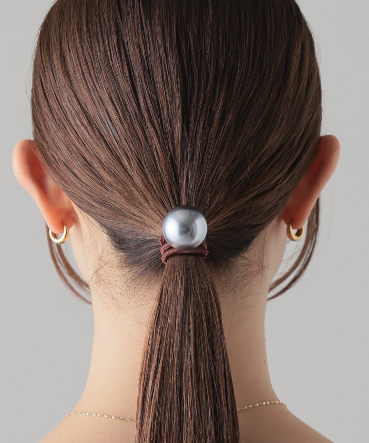 ciite' シーテ ヘアゴム 【4色展開】 ビッグパール ヘアゴム