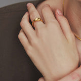 ciite' シーテ リング 【 金属アレルギー対応 】 ノットリング サージカルステンレス