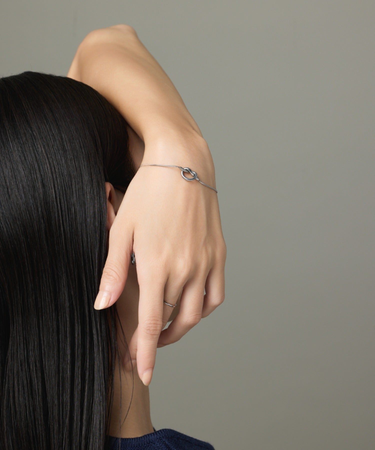 ciite' シーテ ブレスレット 【 金属アレルギー対応 】 ノットブレスレット サージカルステンレス