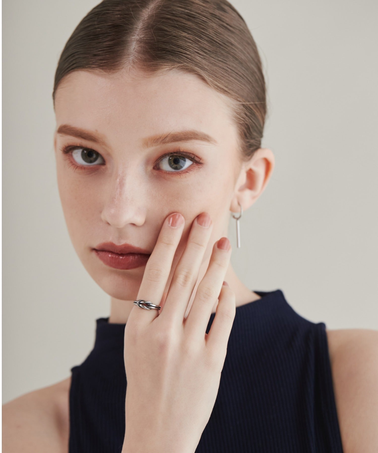 ciite' シーテ リング 【 金属アレルギー対応 】 ノットリング サージカルステンレス