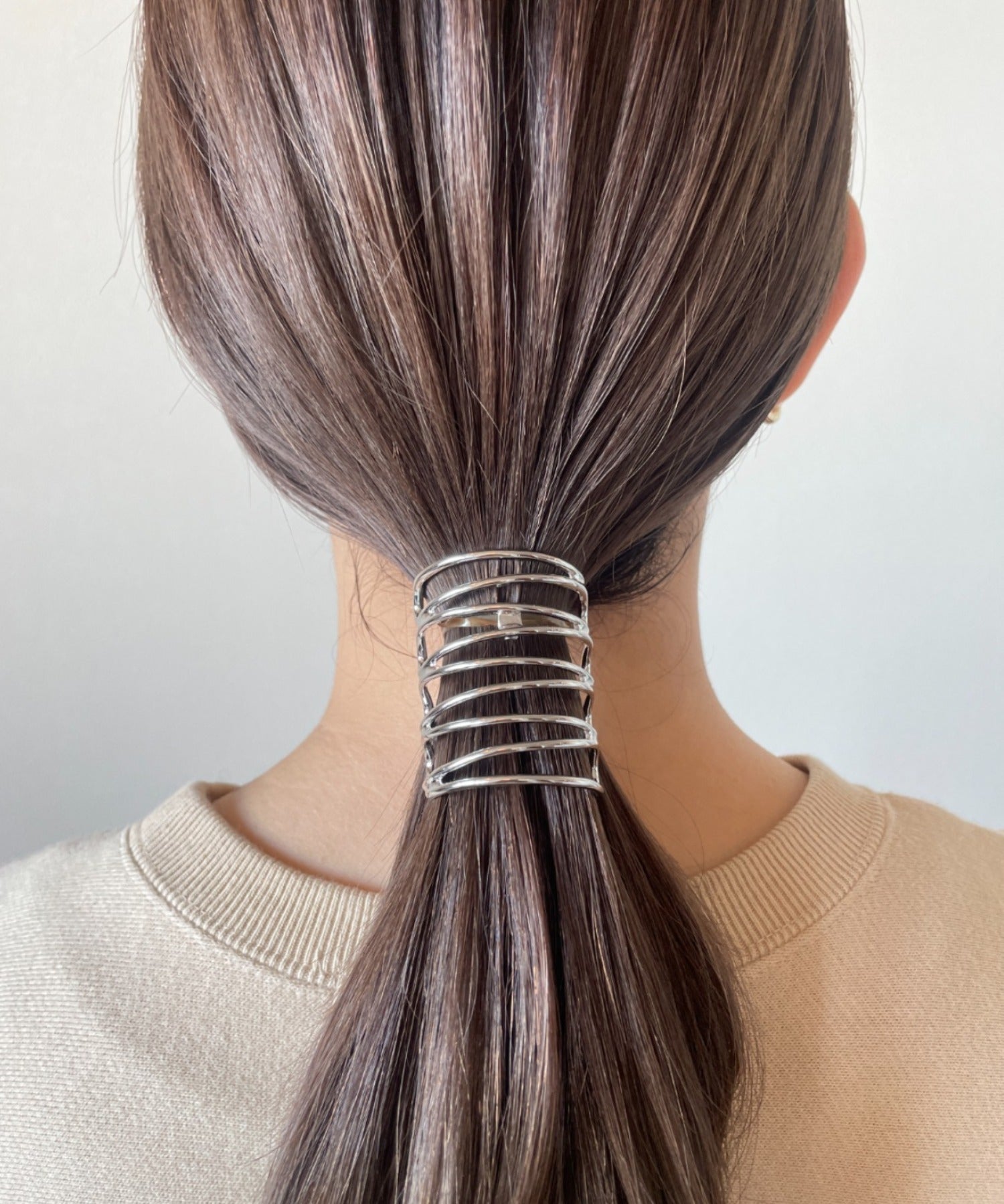 ciite' シーテ ヘアアクセサリー メタルモヨウヘアカフ