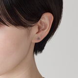 ciite' シーテ ピアス（両耳用） 【金属アレルギー対応】シンプルスクエア ピアス
