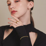 ciite' シーテ ブレスレット 【 金属アレルギー対応 】 グリッターチェーンブレスレット サージカルステンレス