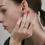 ciite' シーテ リング 【 金属アレルギー対応 】 ビジュークロスリング サージカルステンレス