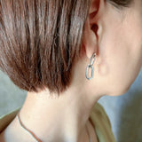 ciite' シーテ ピアス（両耳用） 【 金属アレルギー対応 】 オーバルピアス サージカルステンレス (両耳用)